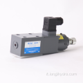 Valvola di sfogo solenoide proporzionale idraulica Tokimec